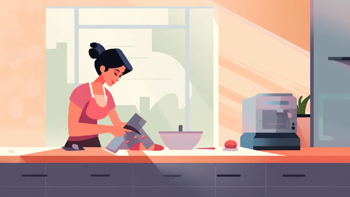 איך לנקות ולאחסן מנדולינה לחיתוך ירקות בצורה בטוחה